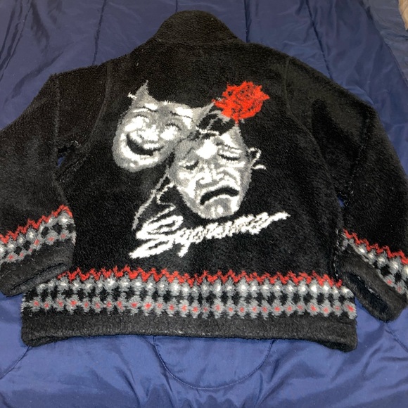 SUPREME DRAMA MASK FLEECE JACKET - Picture 3 of 4